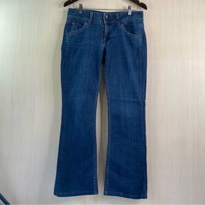 Hudson Women's Mid-Rise Bootcut Dark Wash Jeans size 30